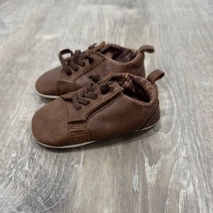 Carter's Brown Baby Walker Shoes